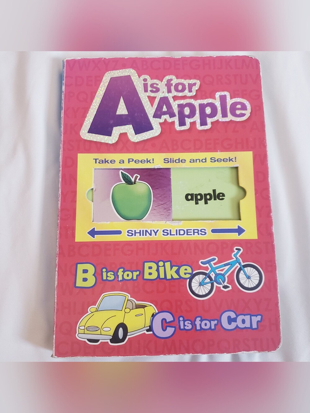 A Is for Apple Sliders Board Book